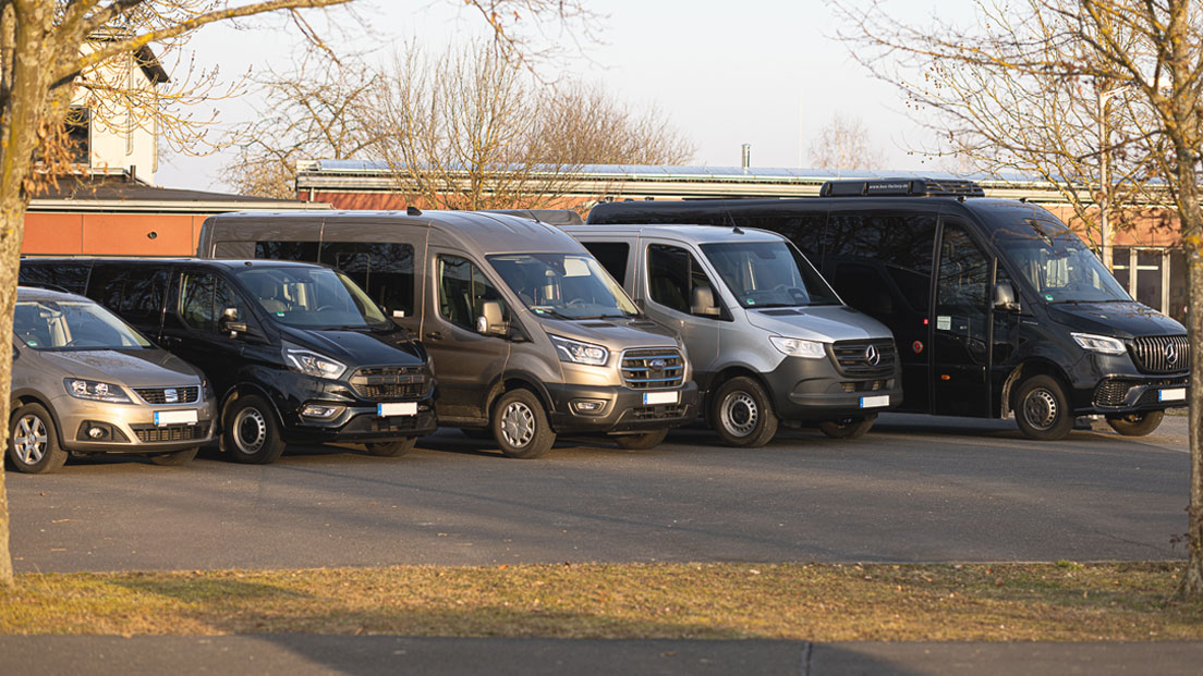 Die Fahrzeuge von Zum Flieger - Verkehres-Unternehmen Sascha Fürstenau